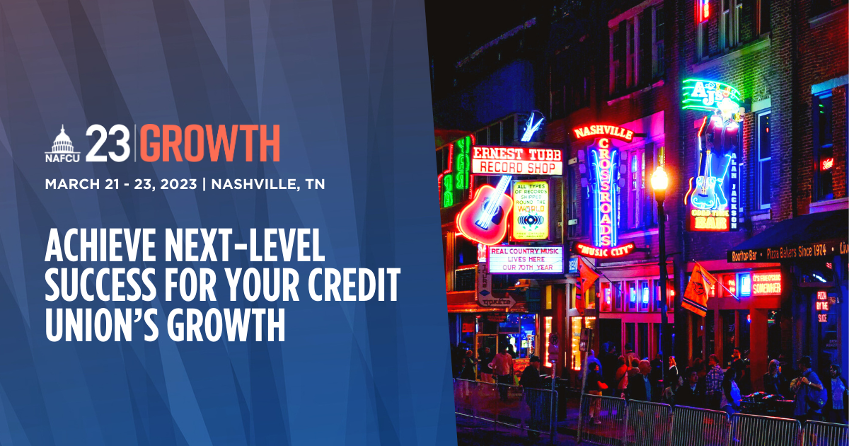Help your CU grow at NAFCU’s 2023 Strategic Growth Conference NAFCU